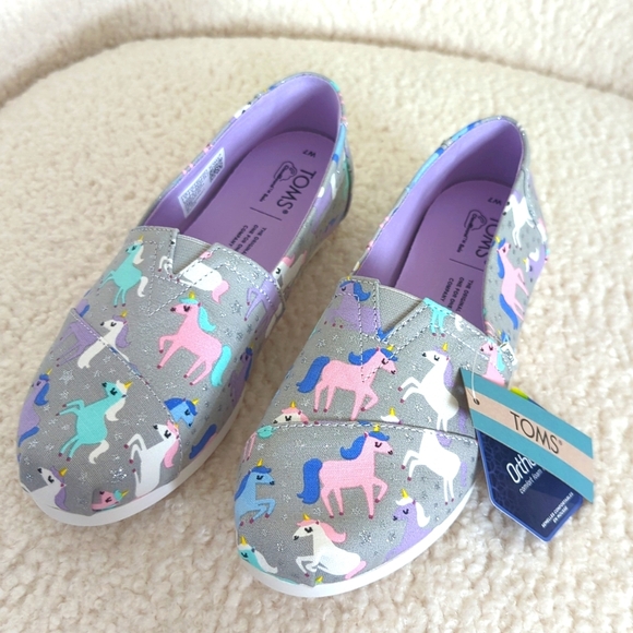 TOMS Alpargata Unicorn Stars Women's Shoes - Picture 4 of 11